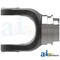 A & I Products Tube Weld Yoke (w/ Bearing Groove and Bore) A-702-4400 - alternate 3